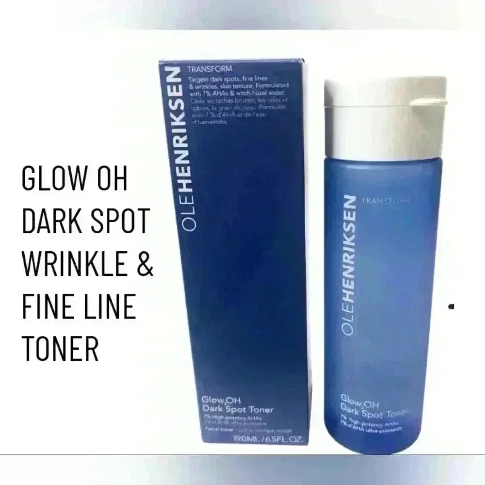 OleHenriksen New Glow H2OH 7% AHA Exfoliating Dark Spot Toner 190mls / 6.5 oz